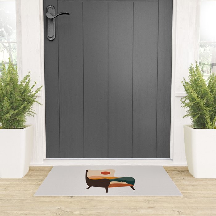 Cat Landscape 75 Welcome Mat Gallery Image 3