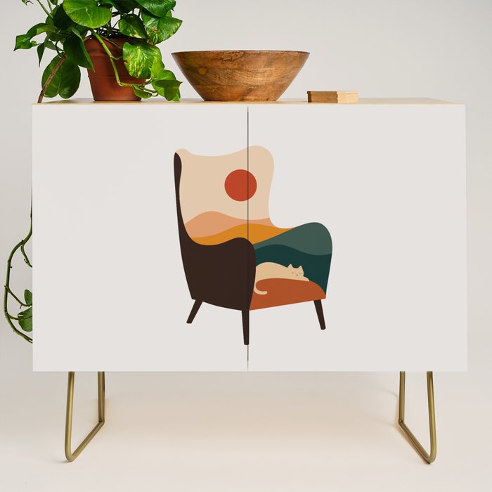 Cat Landscape 75 Credenza Gallery Image 1