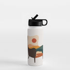 Cat Landscape 75 Water Bottle Gallery Image 1