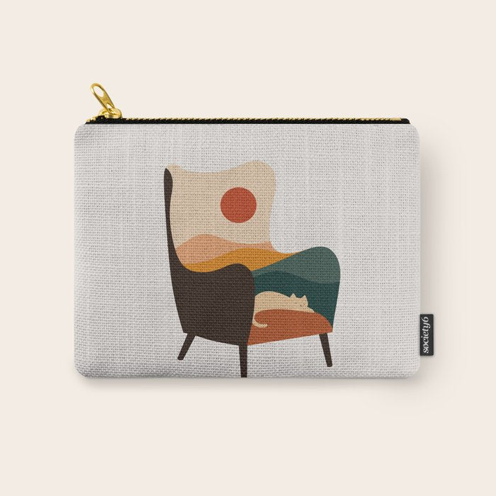 Cat Landscape 75 Carry All Pouch Gallery Image 1