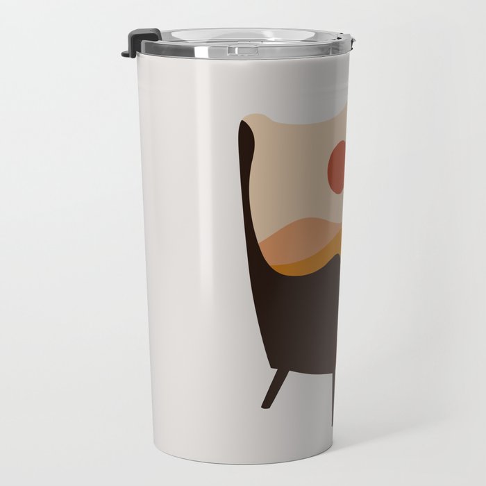 Cat Landscape 75 Travel Mug Gallery Image 3