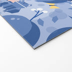 Frog in a pond pattern Welcome Mat Gallery Image 2