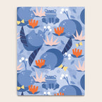 Frog in a pond pattern Notebook Gallery Image 4