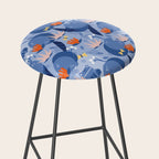 Frog in a pond pattern Stool Gallery Image 2