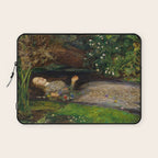 Ophelia, John Everett Millais Laptop Sleeve Gallery Image 1
