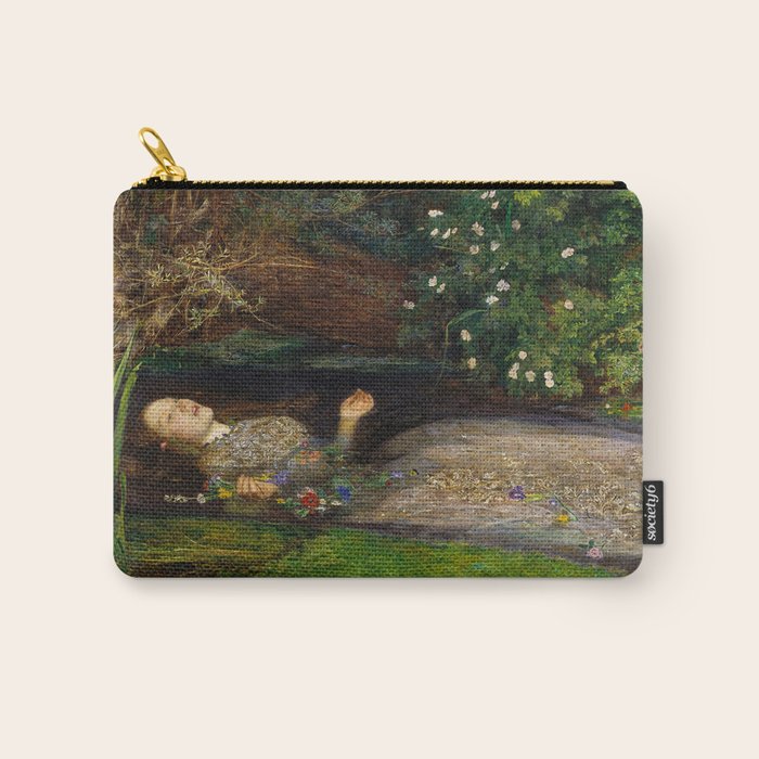 Ophelia, John Everett Millais Carry All Pouch Gallery Image 1