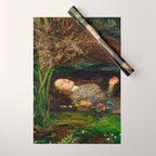 Ophelia, John Everett Millais Wrapping Paper Gallery Image 1
