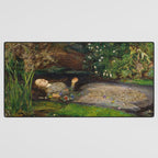 Ophelia, John Everett Millais Desk Mat Gallery Image 3