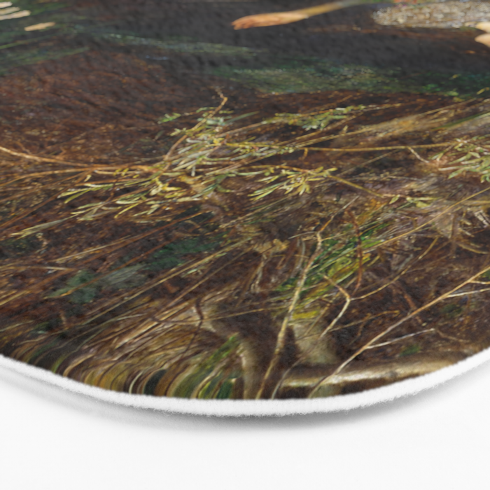 Ophelia, John Everett Millais Bath Mat Gallery Image 3