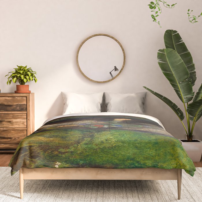 Ophelia, John Everett Millais Comforter Gallery Image 3