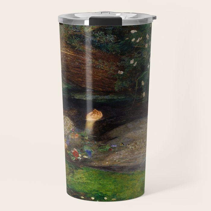 Ophelia, John Everett Millais Travel Mug Gallery Image 1