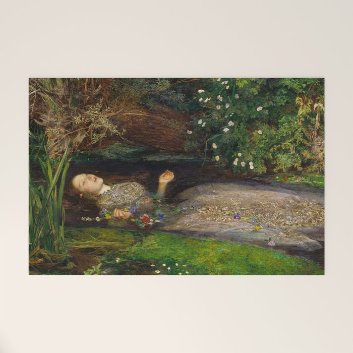 Ophelia, John Everett Millais Welcome Mat Gallery Image 1