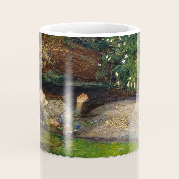 Ophelia, John Everett Millais Coffee Mug Gallery Image 4