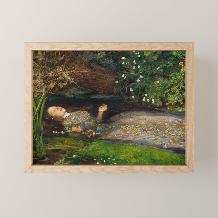 Ophelia, John Everett Millais Mini Art Print Gallery Image 1