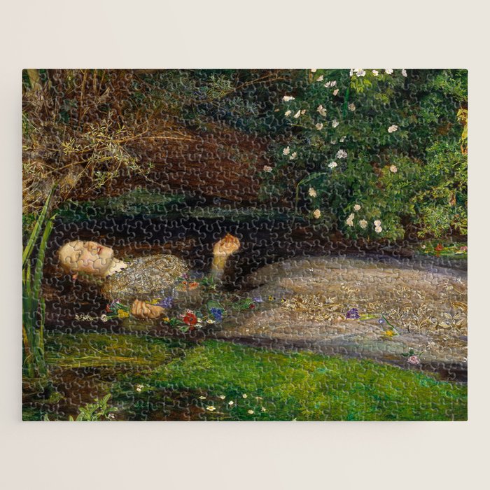 Ophelia, John Everett Millais Jigsaw Puzzle Gallery Image 1