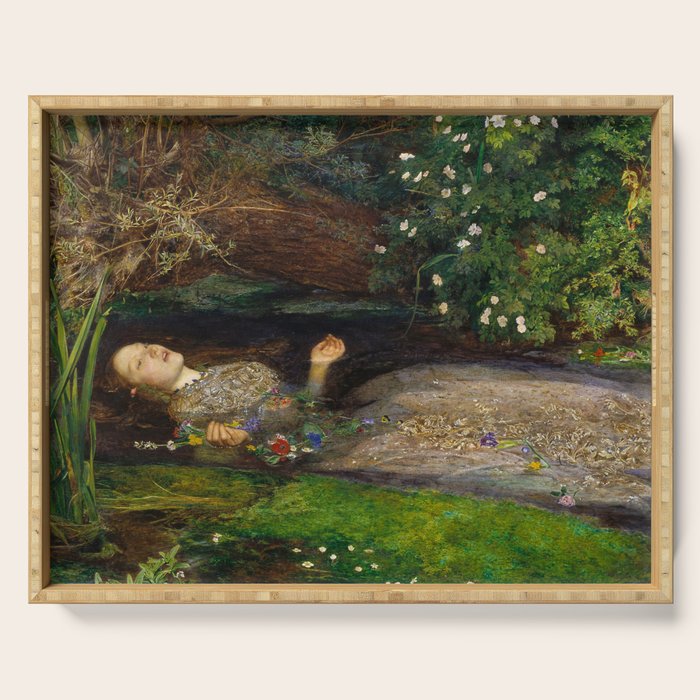 Ophelia, John Everett Millais Serving Tray Gallery Image 1