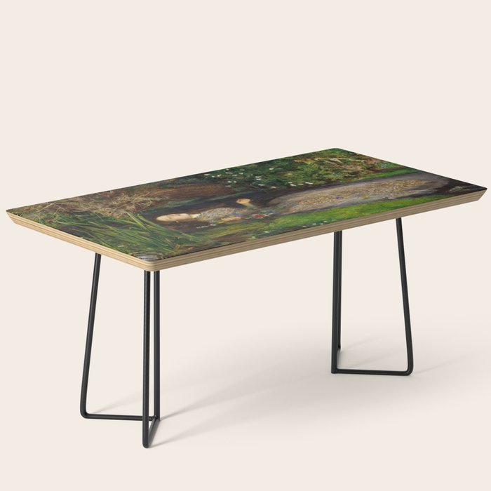 Ophelia, John Everett Millais Coffee Table Gallery Image 1