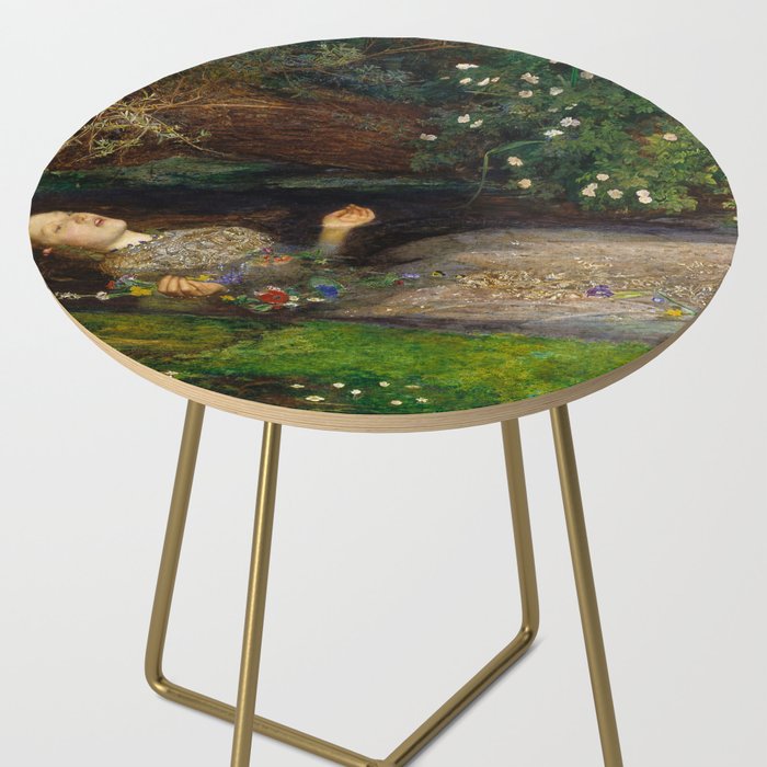 Ophelia, John Everett Millais Side Table Gallery Image 2