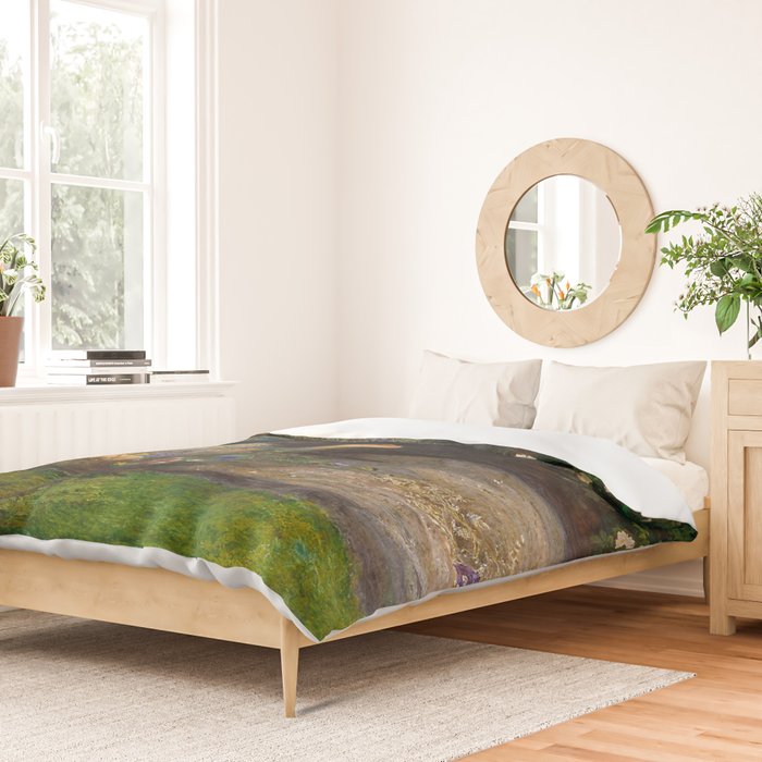 Ophelia, John Everett Millais Duvet Cover Gallery Image 2