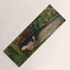 Ophelia, John Everett Millais Yoga Mat Gallery Image 1