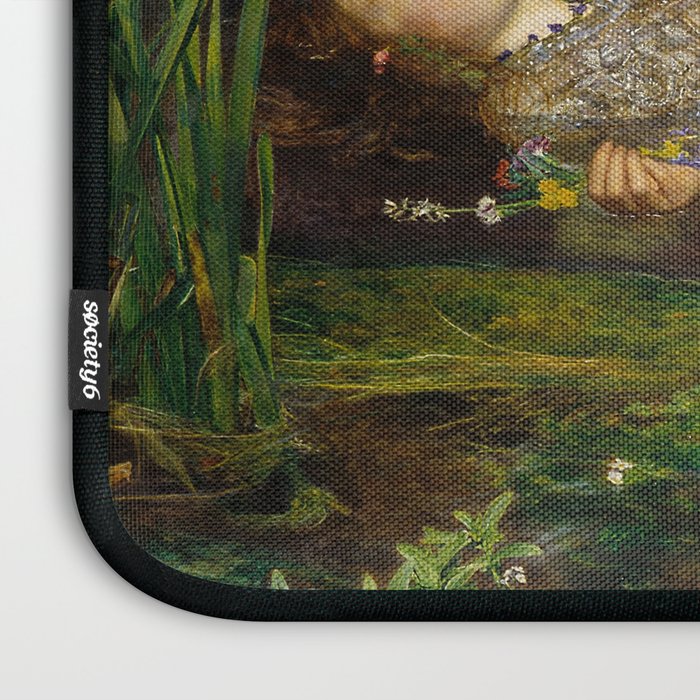 Ophelia, John Everett Millais Laptop Sleeve Gallery Image 3