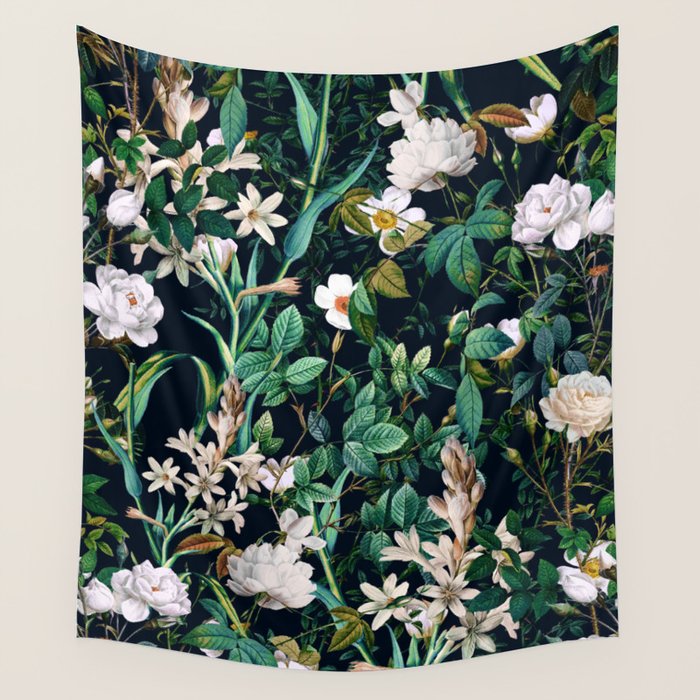 Summer in the Moonlight Wall Tapestry Gallery Image 1