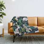 Summer in the Moonlight Throw Blanket Gallery Image 1