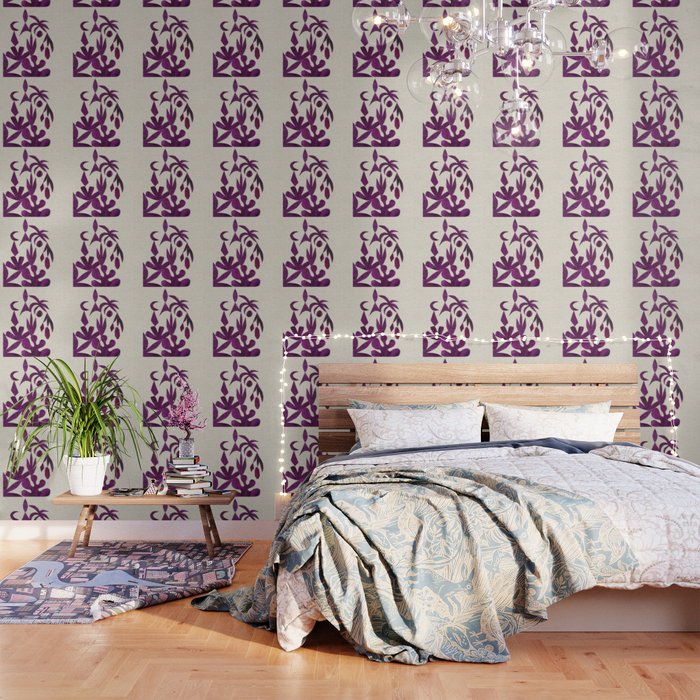 Purple Tropic Wallpaper Gallery Image 3