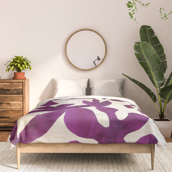 Purple Tropic Comforter Gallery Image 3