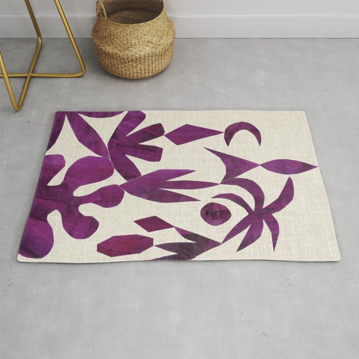 Purple Tropic Rug Gallery Image 1