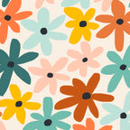 Joyful Flowers - earthy Coffee Mug Gallery Image 2
