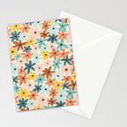 Joyful Flowers - earthy Stationery Card Gallery Image 2