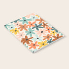 Joyful Flowers - earthy Notebook Gallery Image 2