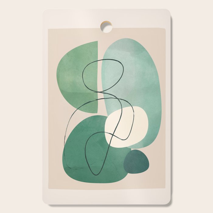 Floating Abstraction 8 Cutting Board Gallery Image 1