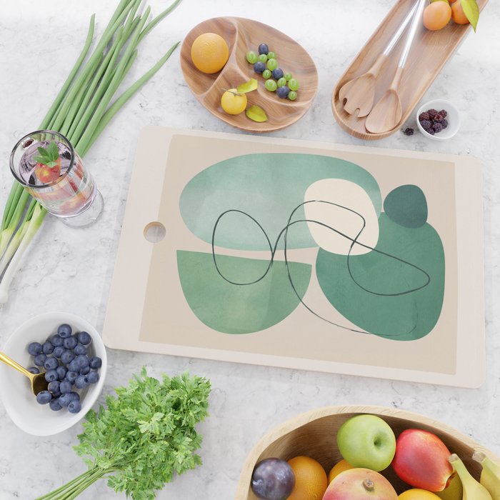 Floating Abstraction 8 Cutting Board Gallery Image 2