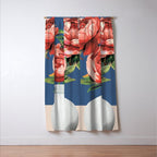 Vase of Flowers 2 Window Curtain Gallery Image 3