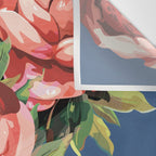 Vase of Flowers 2 Wall Tapestry Gallery Image 3