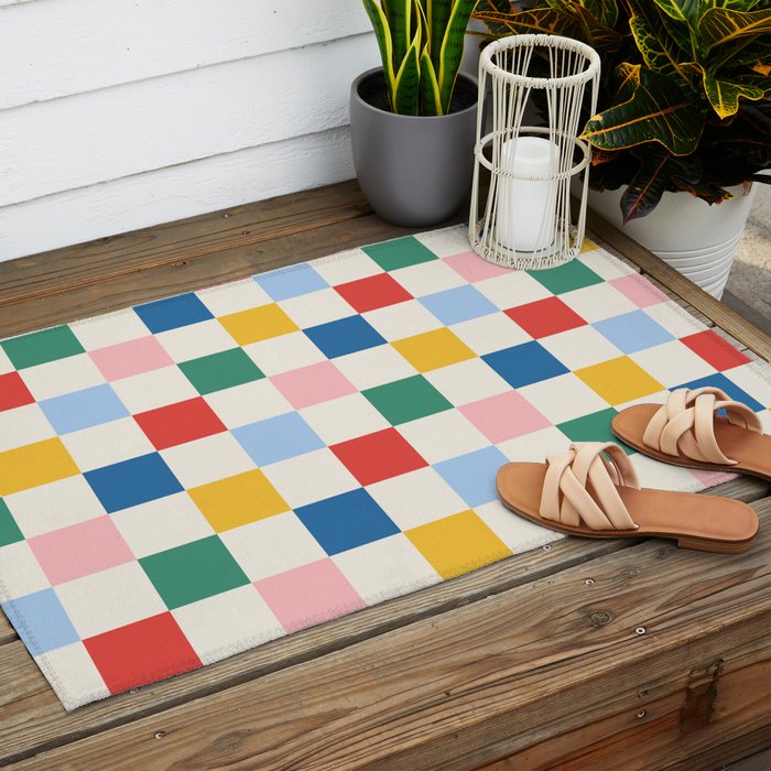 Check mate - primary Outdoor Rug Gallery Image 2