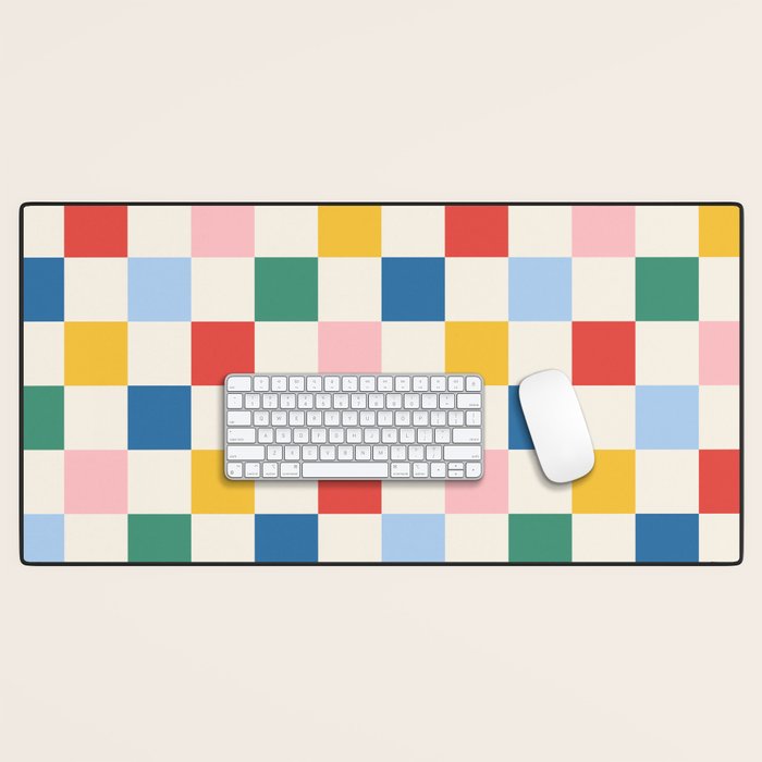 Check mate - primary Desk Mat Gallery Image 1