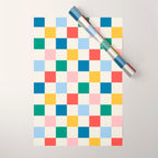 Check mate - primary Wrapping Paper Gallery Image 1