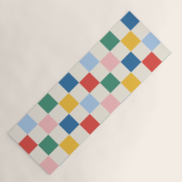 Check mate - primary Yoga Mat Gallery Image 1