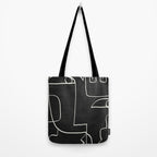 Abstract line art / Face 10 Tote Bag Gallery Image 2