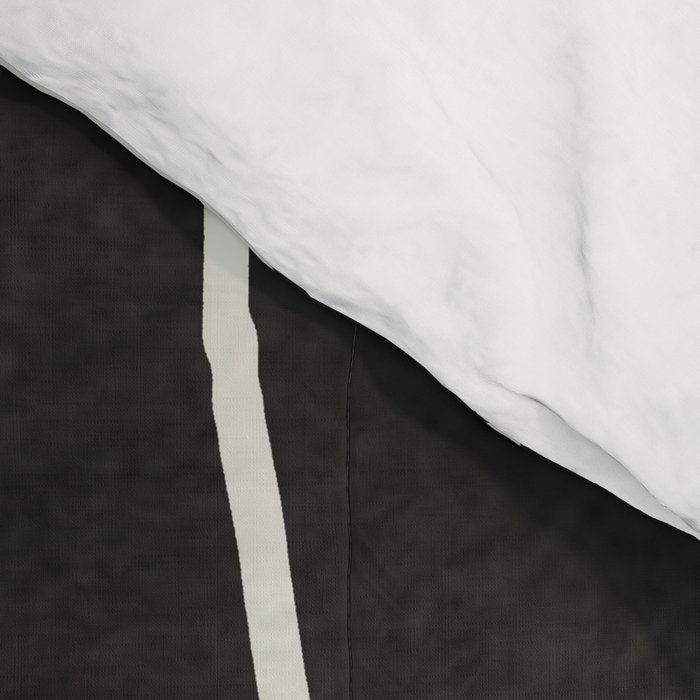 Abstract line art / Face 10 Comforter Gallery Image 4