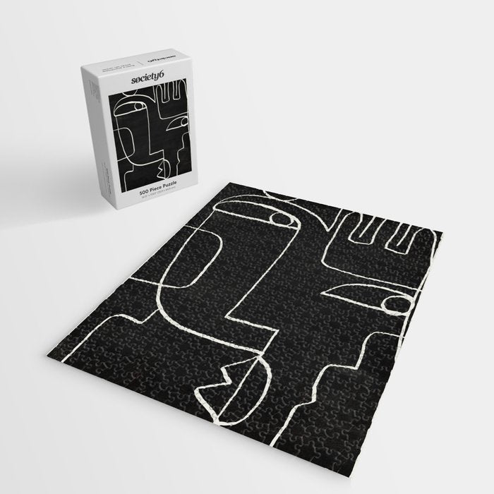 Abstract line art / Face 10 Jigsaw Puzzle Gallery Image 2