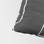 Abstract line art / Face 10 Pillow Sham Gallery Image 4