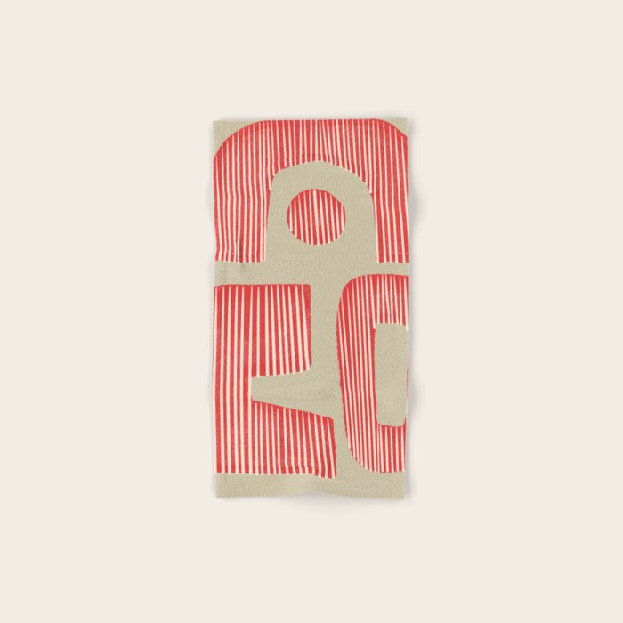 Modern Geometric Shapes Bath Towel Gallery Image 1