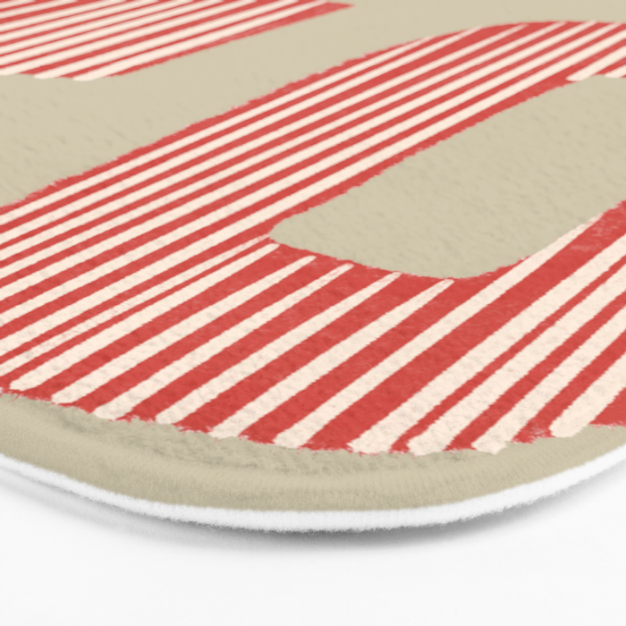 Modern Geometric Shapes Bath Mat Gallery Image 3