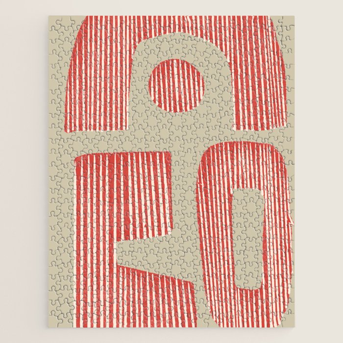 Modern Geometric Shapes Jigsaw Puzzle Gallery Image 1