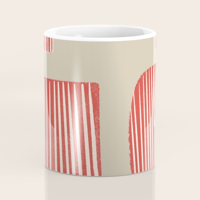 Modern Geometric Shapes Coffee Mug Gallery Image 4