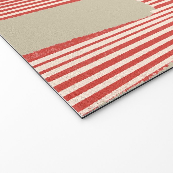 Modern Geometric Shapes Welcome Mat Gallery Image 2